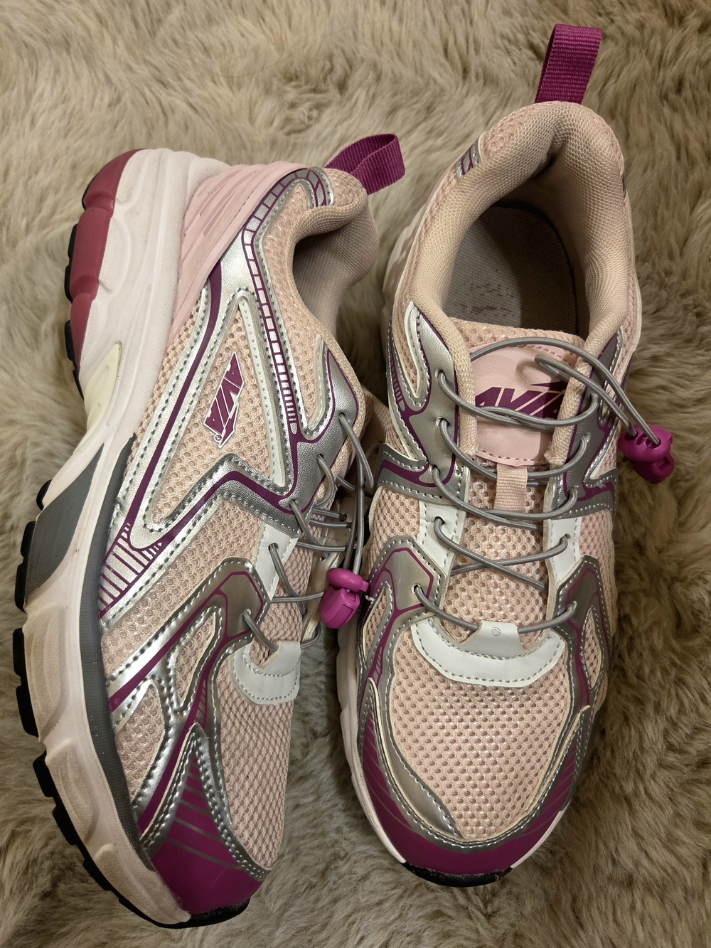 Avia Pink Mesh Women's Sneakers